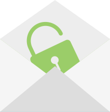 Receive code by e-mail with instructions on how to unlock your phone