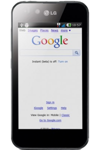 LG P970 Optimus Black